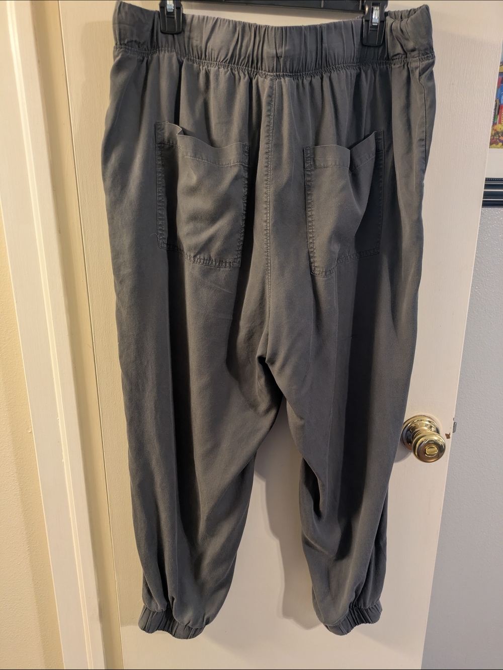 Universal Thread Charcoal Drawstring Pants - Picture 3 of 7